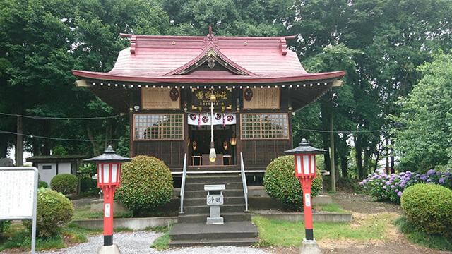 天狗山雷電神社神社祭